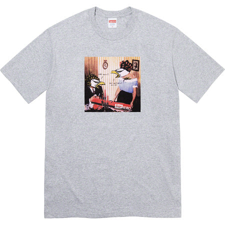Supreme Antihero Crewneck T-Shirt Grey - Streetwear Fashion for Men | Casual Wear & Urban Style