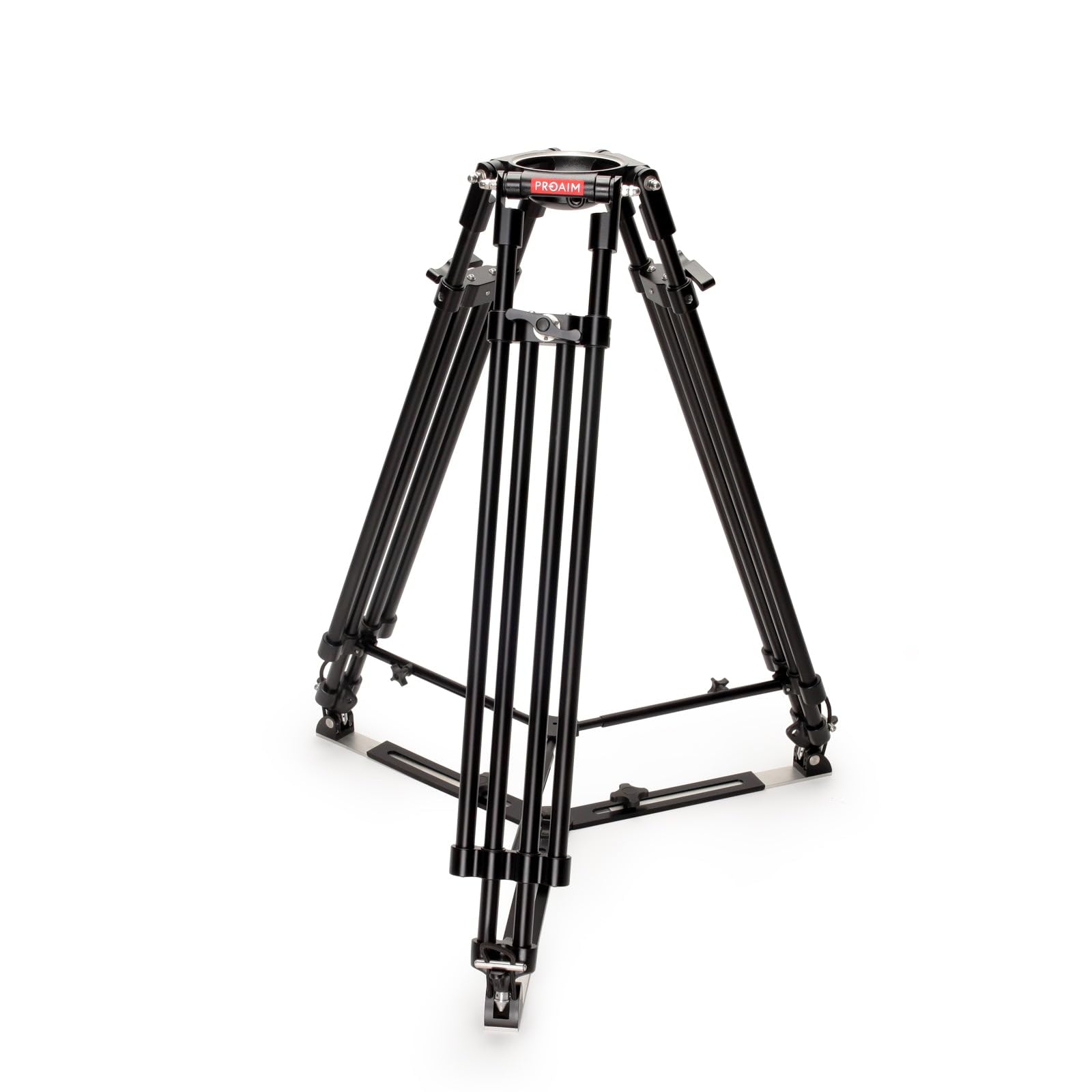 PROAIM Heavy-Duty 150mm Camera Tripod Stand with Spreader - 250kg/551lb Payload, 35