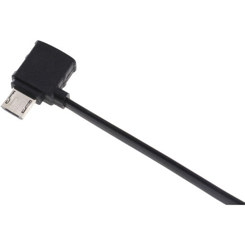 Original Mavic Part4 RC Cable with Reverse Micro USB Connector - Compatible with DJI Drones - Perfect for Aerial Photography and FPV Racing
