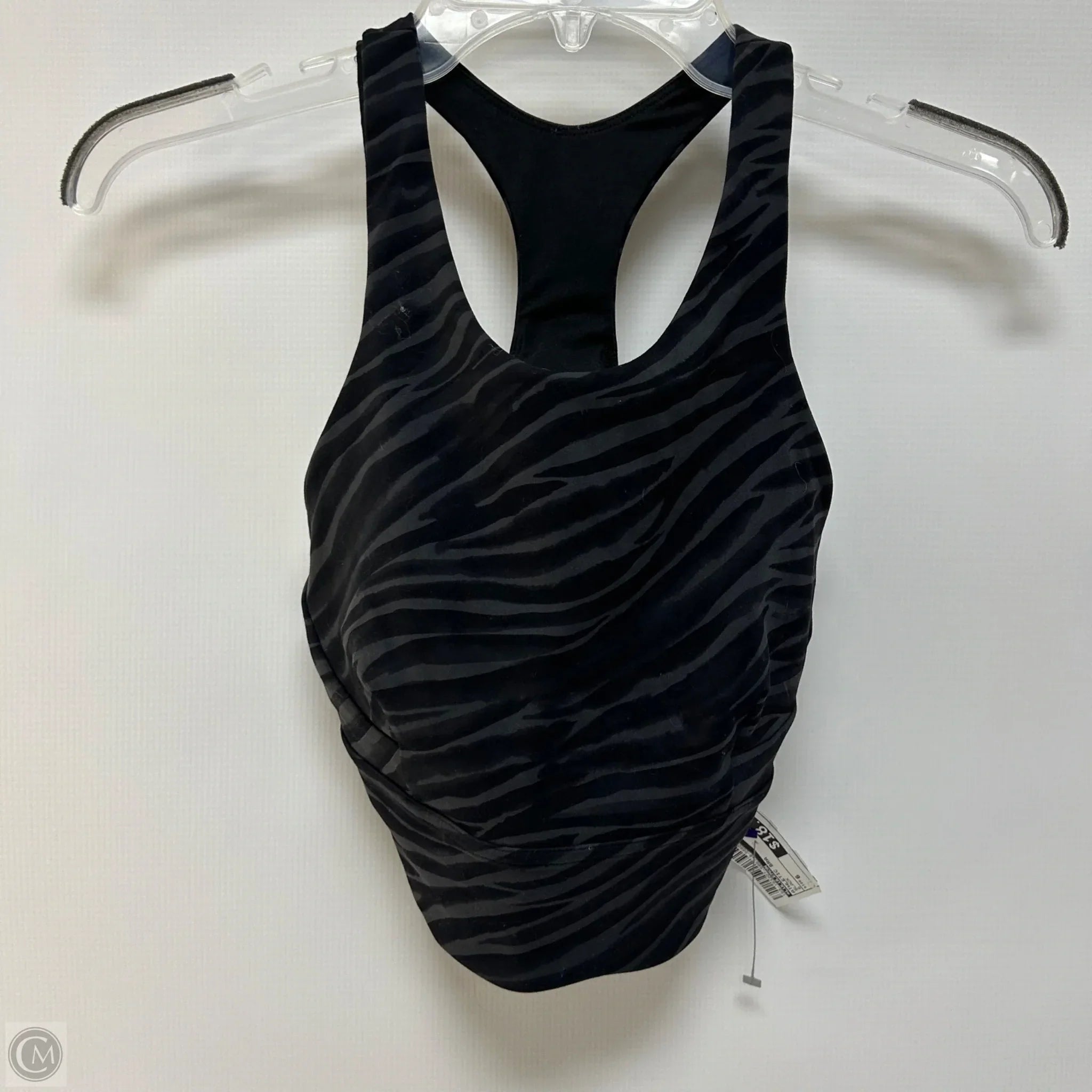 Lululemon Black Athletic Sports Bra Size 6 - High Support Workout Top for Running, Yoga & Gym