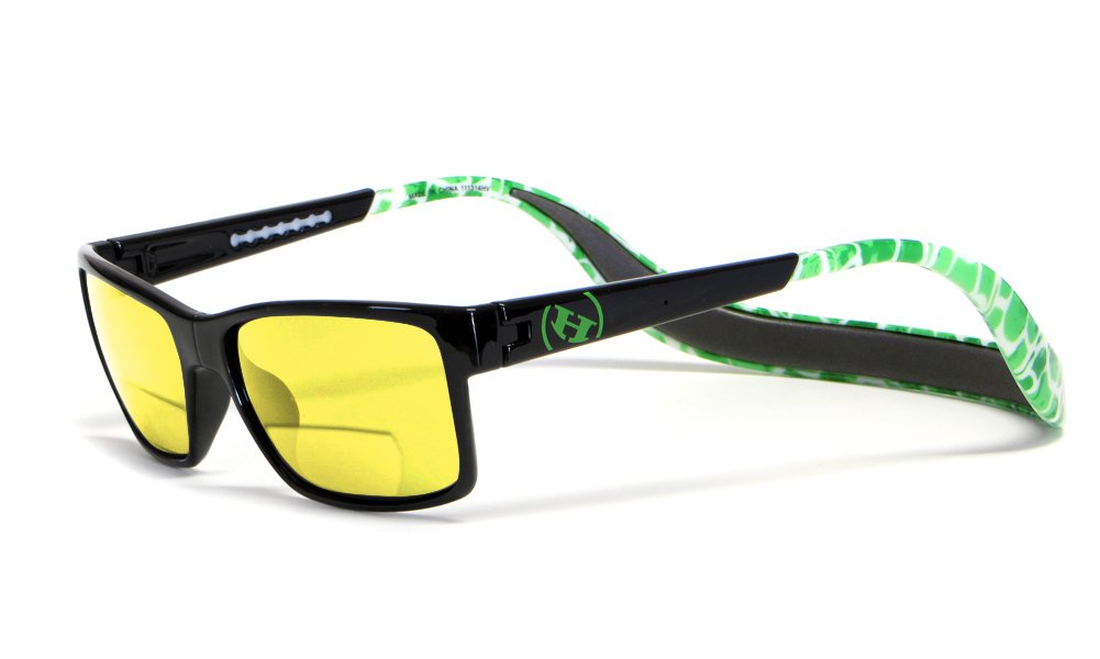 Hoven MONIX Polarized Bi-Focal Reading Sunglasses with Magnetic Clip-On Technology - UV Protection for Driving, Fishing & Outdoor Activities