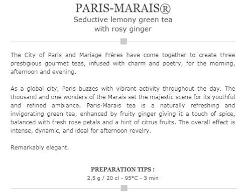 Premium Mariage Frères Paris Tea Gift Set - 3 Classic Black 100G Canisters for Afternoon Tea, Gifting & Special Occasions