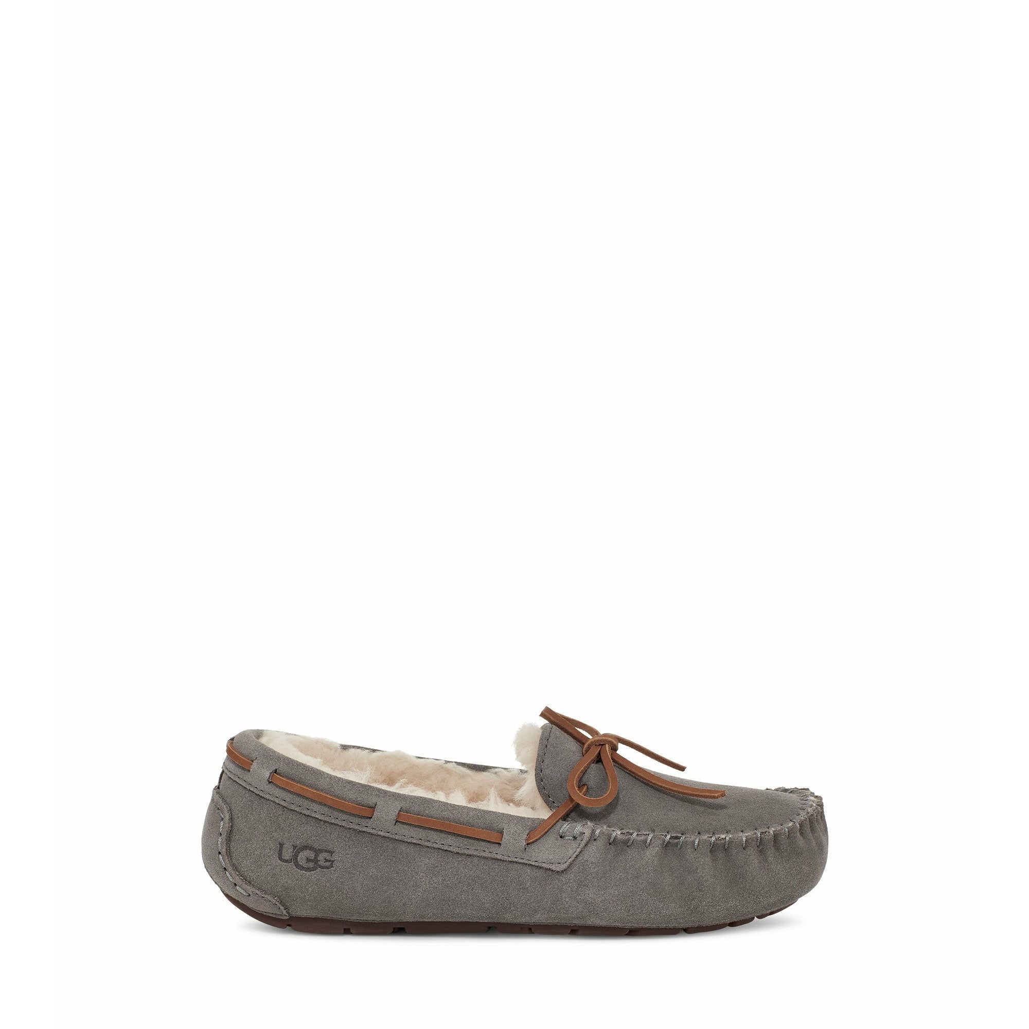 UGG Women's Dakota Slipper - Cozy Indoor/Outdoor House Shoes in Pewter Grey | Perfect for Winter Comfort, Lounging at Home & Quick Errands