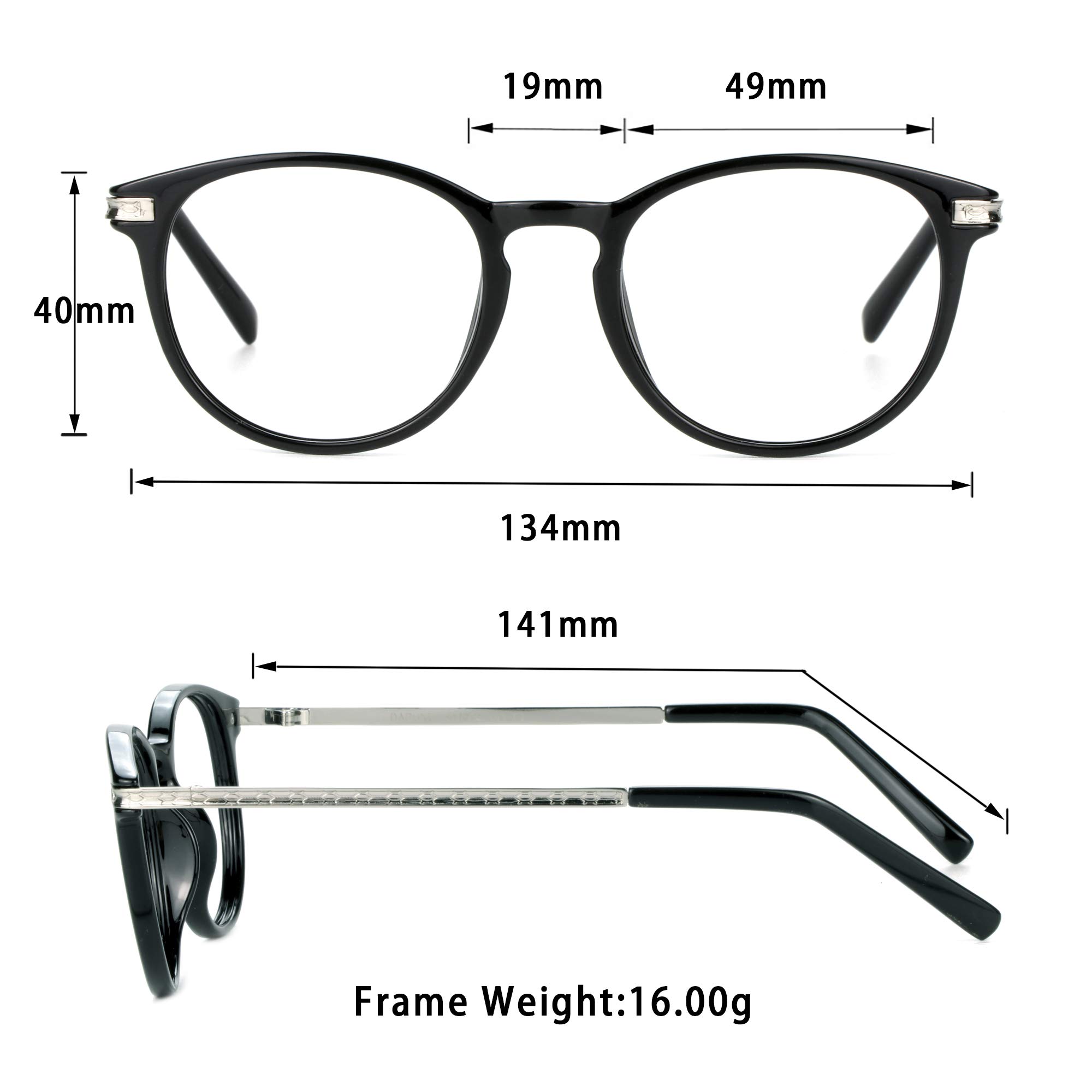 LifeArt Blue Light Blocking Glasses - Anti Eyestrain Computer Glasses for Men & Women - Reduce Digital Eye Strain for Work, Gaming & Reading