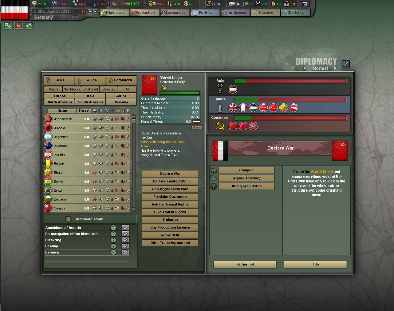 Hearts of Iron III: For The Motherland - PC Game Download | WWII Strategy Game | Historical War Simulation for Windows & Mac