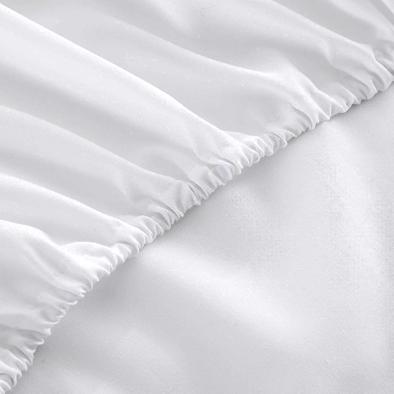 Luxury 1200 Thread Count 100% Egyptian Cotton 4-Piece California King Sheet Set - Premium Hotel Quality, Burgundy Stripe - Perfect for Master Bedrooms & Upscale Hotels
