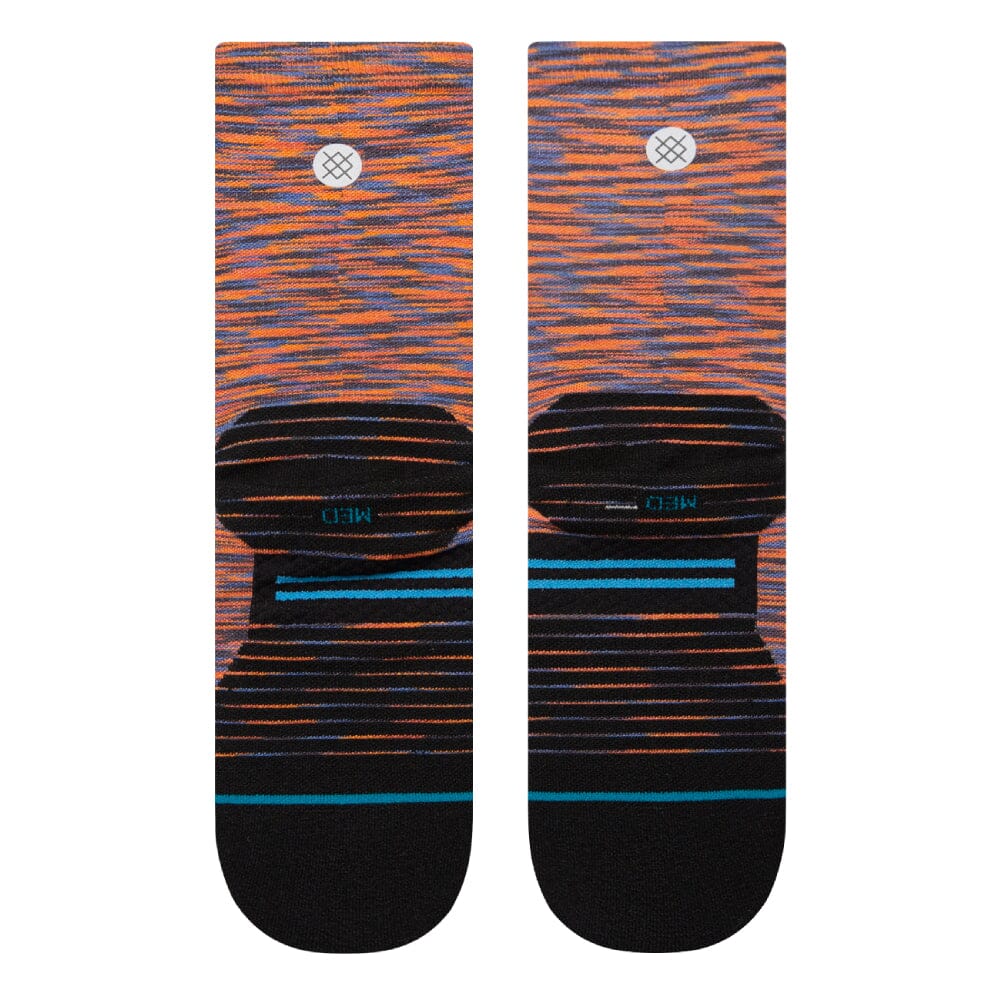 Stance Cautionary Light Cushion Crew Socks for Men & Women - Comfortable Athletic Running Socks with Arch Support - Perfect for Workouts, Sports & Everyday Wear