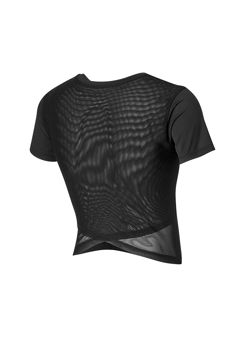 Breathable Power Mesh Short Sleeve T-Shirt for Women - Lightweight Workout Top for Yoga, Running & Gym - Moisture Wicking Activewear