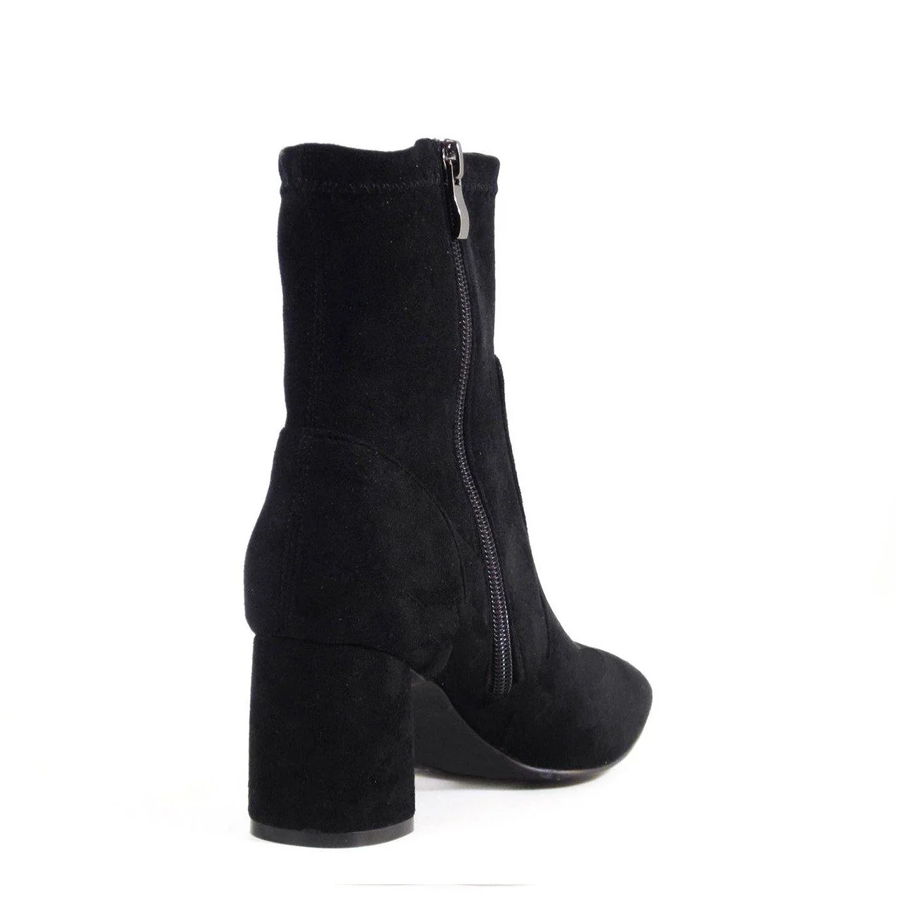 Ballyn Stretch Sock Booties for Women - Comfortable Slip-On Ankle Boots with Soft Fabric & Elastic Cuff - Perfect for Casual Outfits, Work, and Everyday Wear