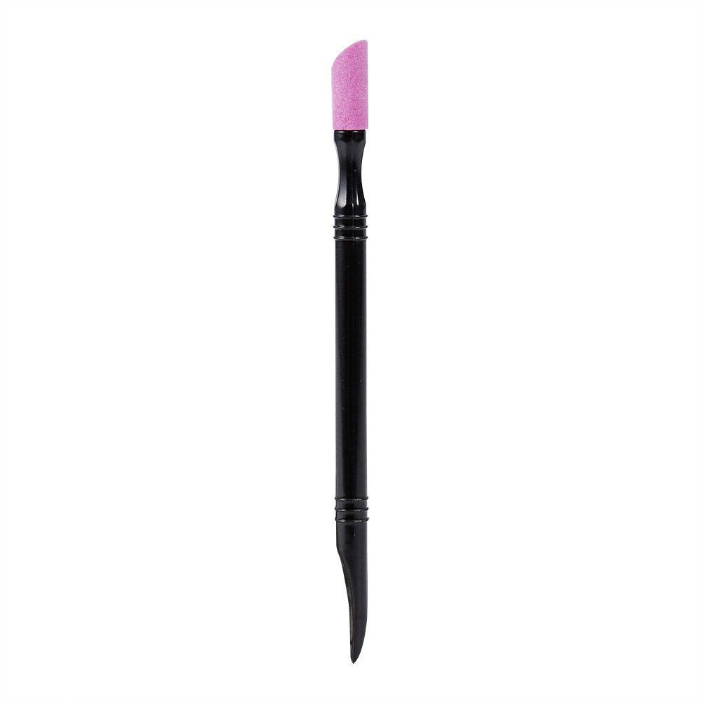 Washable Nail Stick Pen & Cuticle Pusher - Professional Quartz Nail Tool for Salon & Home Use - Perfect for Manicures, Pedicures & DIY Nail Care