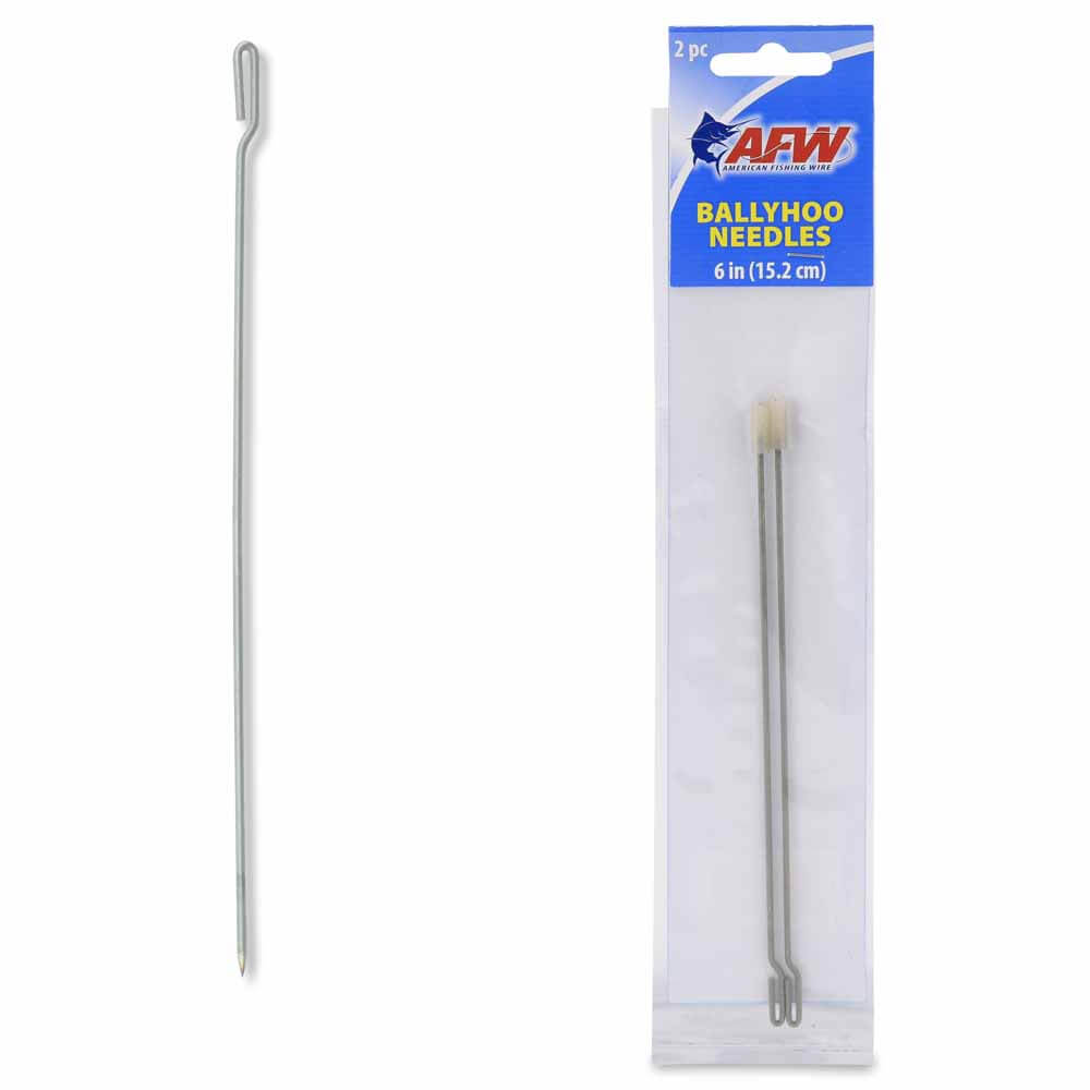 AFW Ballyhoo Fishing Needles 2-Pack – Premium Saltwater Bait for Offshore Trolling & Big Game Fishing