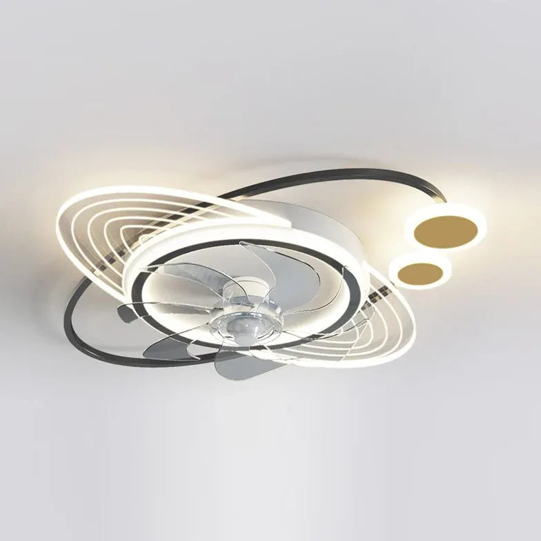 Modern Multi-Ring Ceiling Light Fixture - Sleek Design for Bedroom, Living Room & Dining Room - Energy Efficient LED Lighting for Home Decor