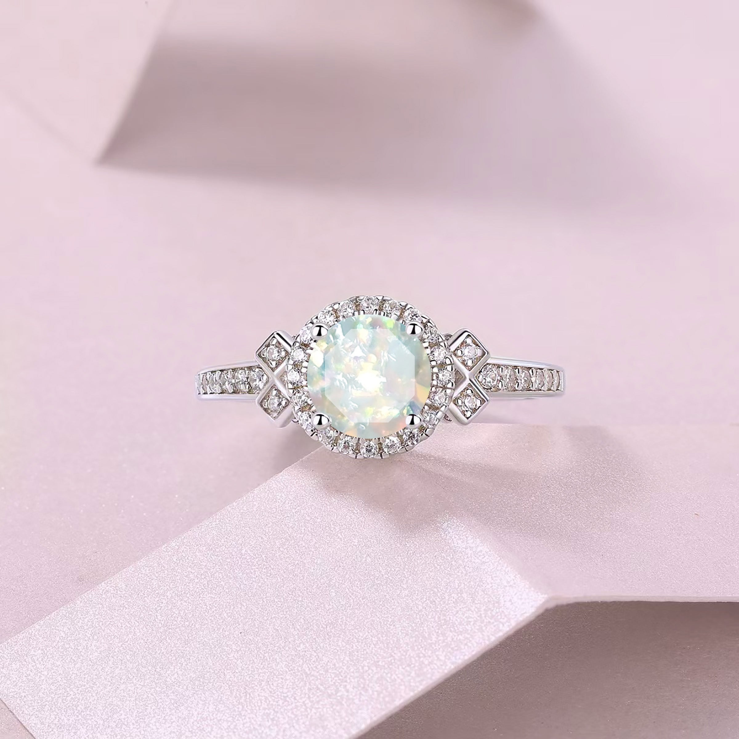 Classic Solitaire Ashes Ring - Elegant Memorial Jewelry for Women - Perfect for Remembrance, Sympathy & Everyday Wear
