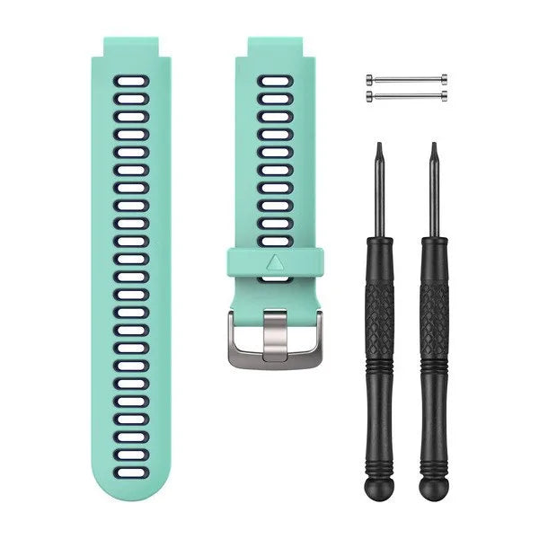 Garmin Forerunner 235 GPS Running Watch - Aqua Green/Blue | Fitness Tracker with Heart Rate Monitor for Runners & Athletes | Perfect for Outdoor Training & Marathon Tracking