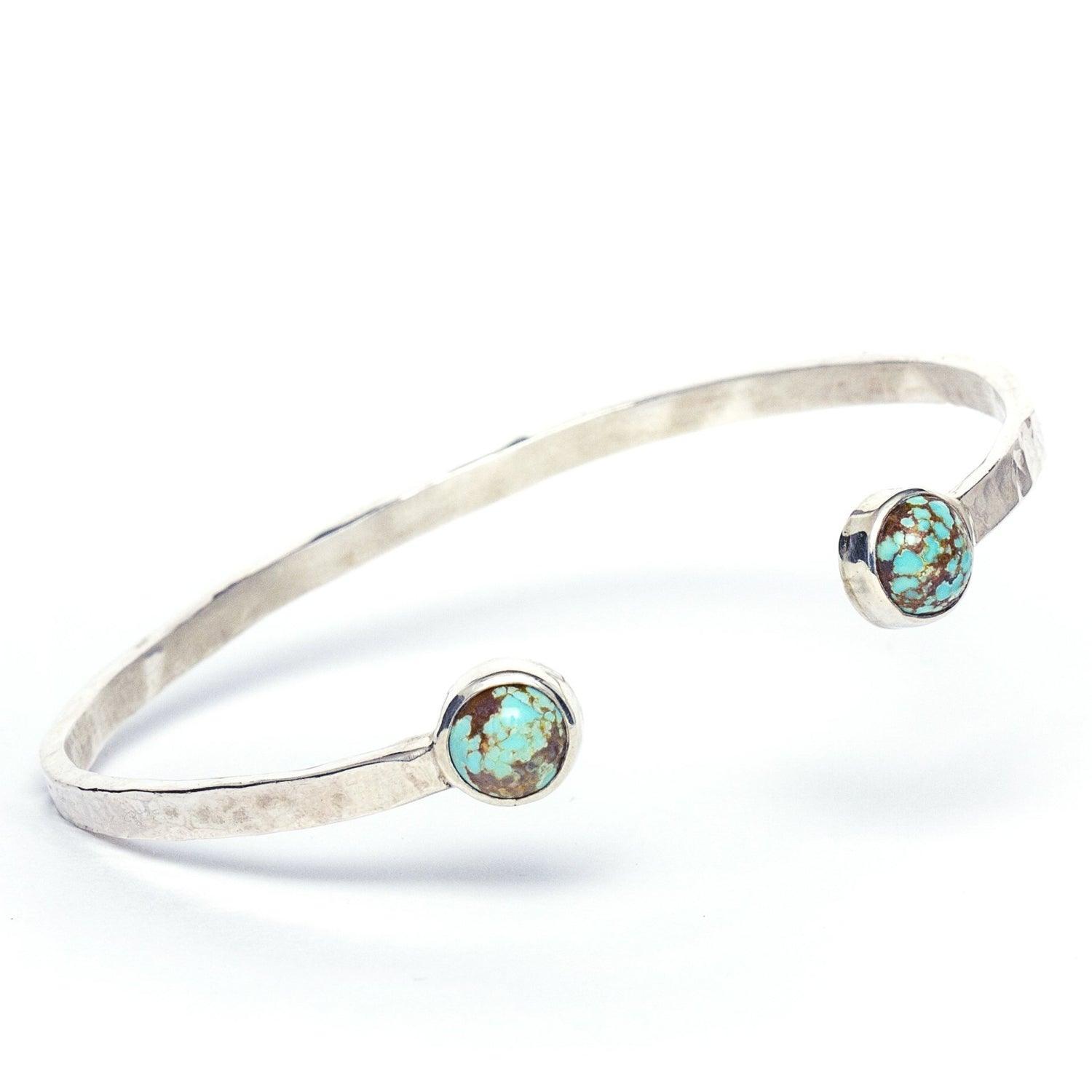 Hathor Silver Bangle Bracelet for Women - Elegant Adjustable Sterling Silver Jewelry Gift for Birthday, Anniversary & Special Occasions