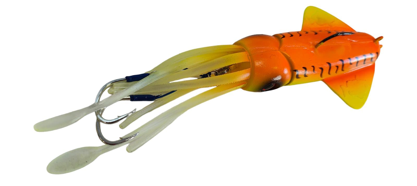 Premium VETROS PVC Squid Lures for Grouper, Snapper, Tuna & Amberjack Fishing - Saltwater & Freshwater Artificial Bait with Realistic Action - Perfect for Deep Sea, Offshore & Inshore Angling