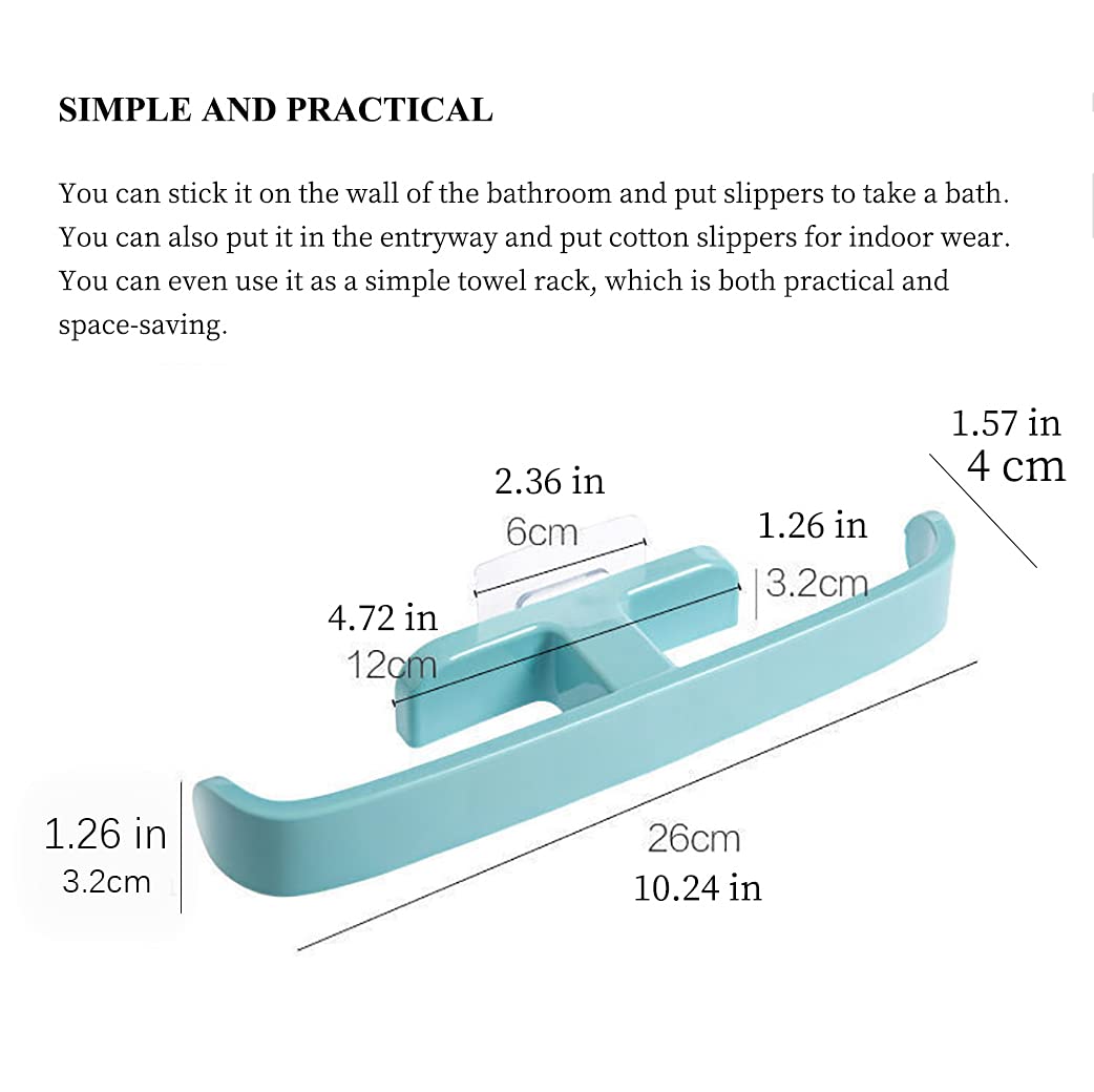 Wall Mounted Shoe Rack - Space Saving Hanging Shoe Organizer for Closet & Door (3-Piece Set, Self-Adhesive) - Perfect for Small Spaces & Apartment Storage