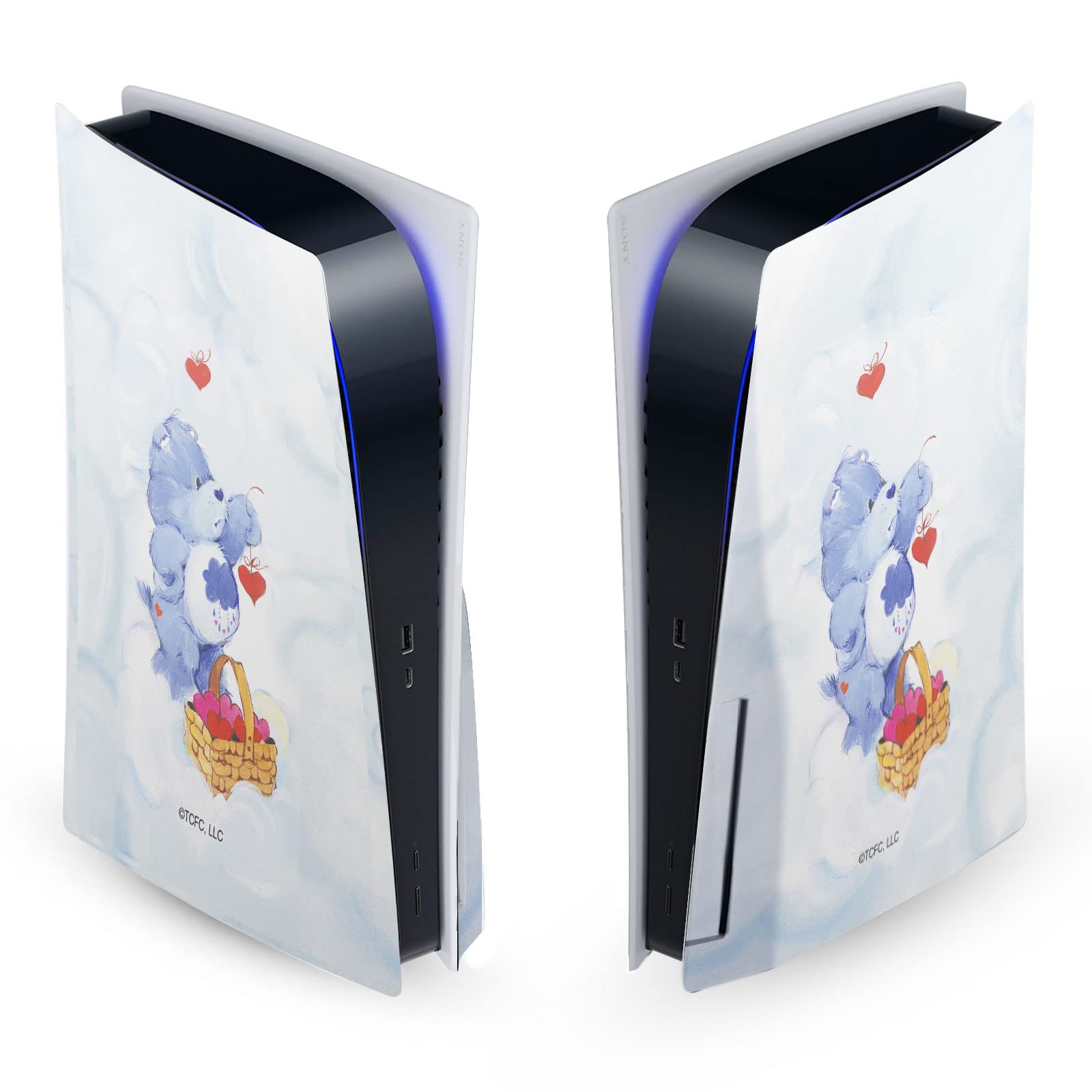 Care Bears Grumpy PS5 Skin - Vinyl Gaming Decal for Sony PlayStation 5 Disc Edition
