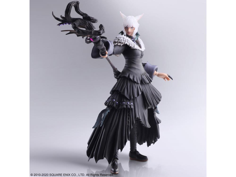 Bring Arts Final Fantasy XIV Y'shtola Action Figure - Square Enix Collectible Anime Figure for Display & Gaming Room Decor - Perfect for FFXIV Fans & Anime Collectors