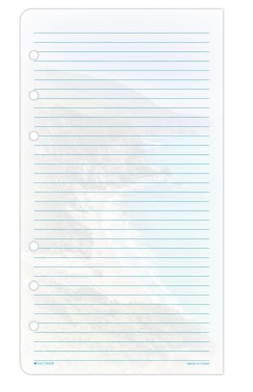 Day-Timer Coastlines Note Pads - Portable 3.75 x 6.75 Inch Memo Pads, 2 Pads with 24 Sheets Each (D1398801A) - Perfect for Office, School & Travel Organization