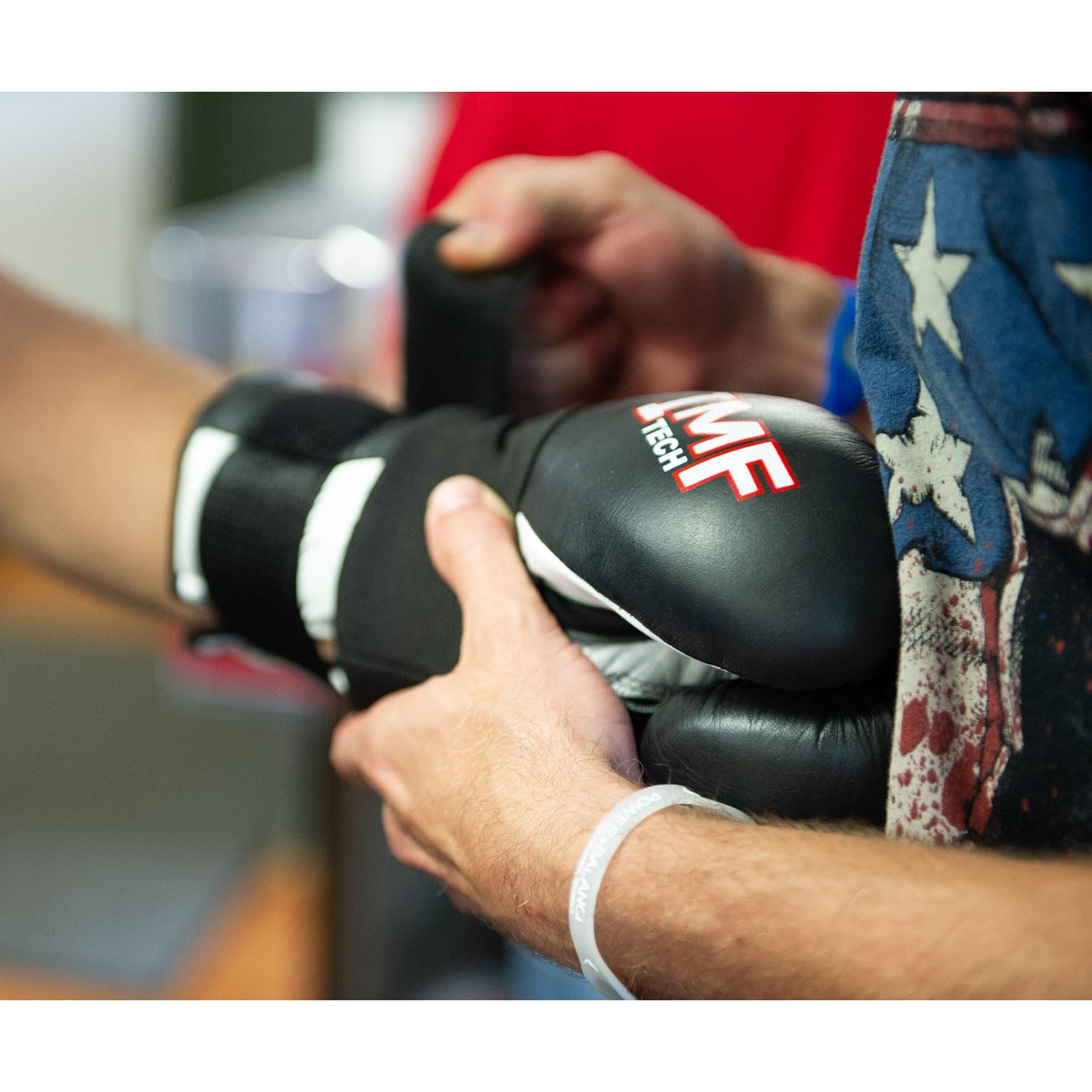Ringside IMF Tech Hook and Loop Boxing Gloves - Professional Training & Sparring Gear for MMA, Kickboxing, and Fitness Workouts