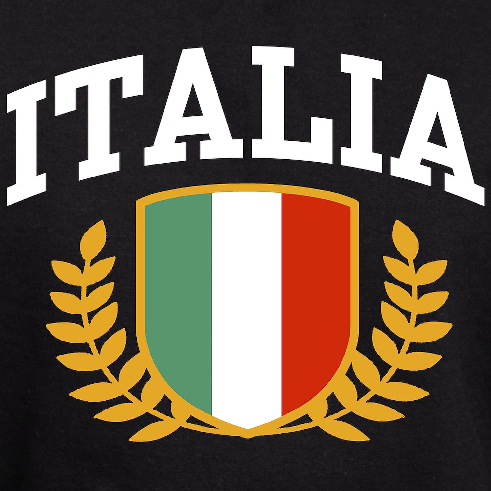 Italia Hoodie for Men - Dark Regular Fit Pullover Sweatshirt | Comfortable & Stylish Casual Wear for Coffee Shops, Travel & Everyday Use