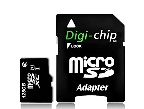 128GB Micro SD Card Class 10 UHS-1 High Speed Memory Card - Compatible with Samsung Galaxy Note 8, Smartphones, Tablets, Cameras & Drones - Perfect for 4K Video Recording, App Storage & File Transfer