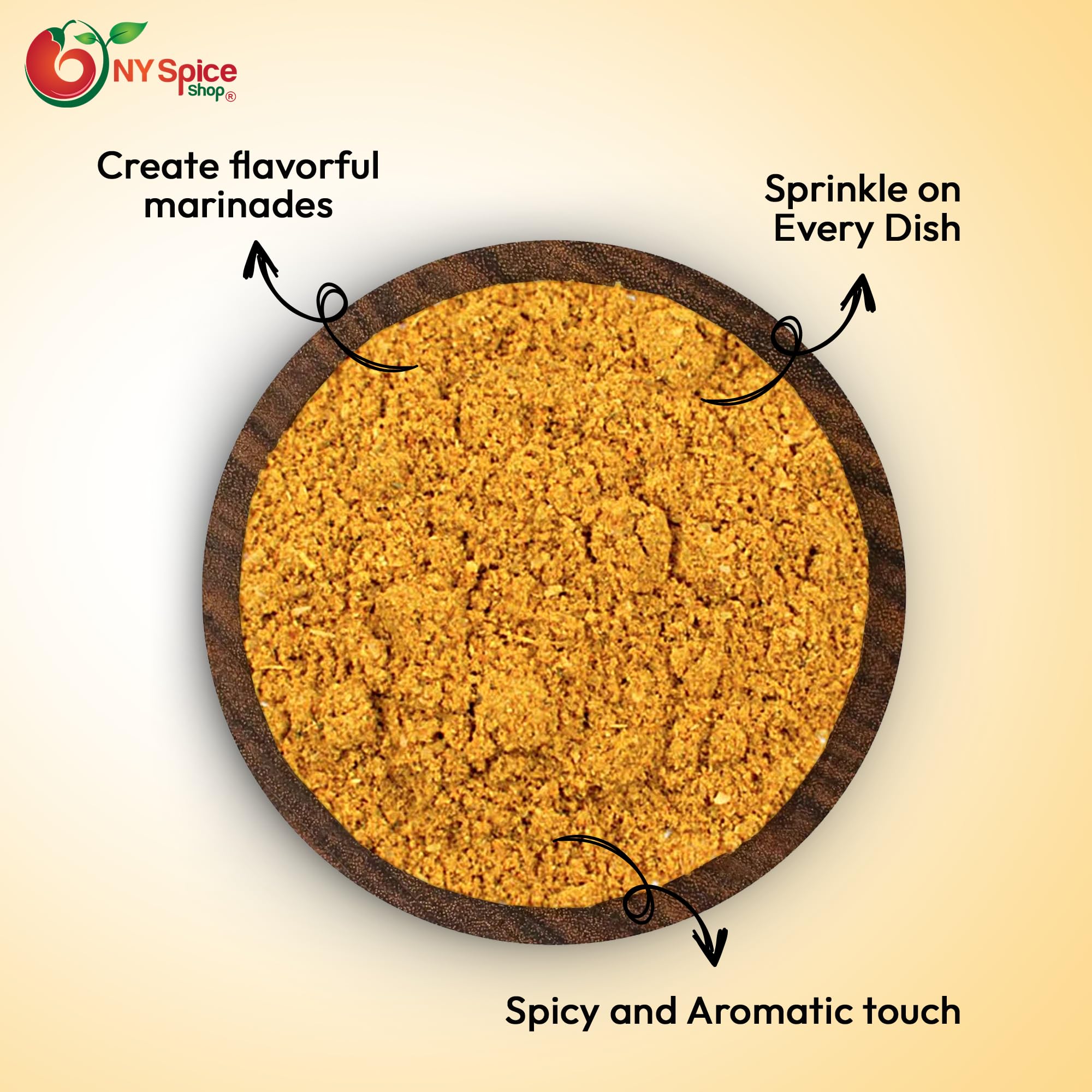 NY SPICE SHOP Premium Sweet Curry Powder Blend - 1 Pound | Mild Golden Curry Seasoning for Cooking, Baking & Indian Cuisine | All-Natural Ground Curry Spice Mix for Chicken, Rice & Vegetables