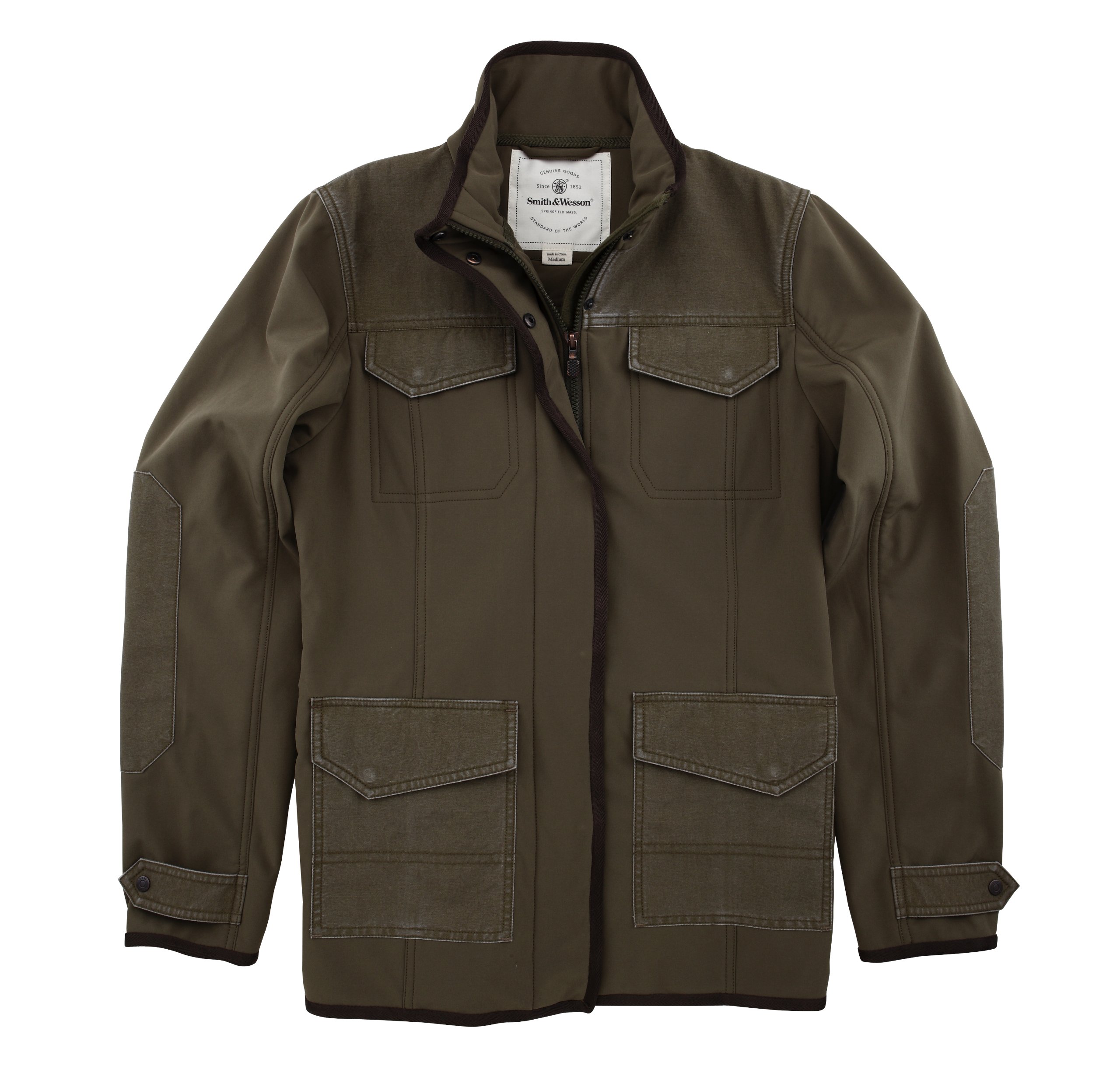 Smith & Wesson Women's Technical Hybrid Jacket - Lightweight Waterproof Outdoor Jacket for Hiking, Camping & Everyday Wear