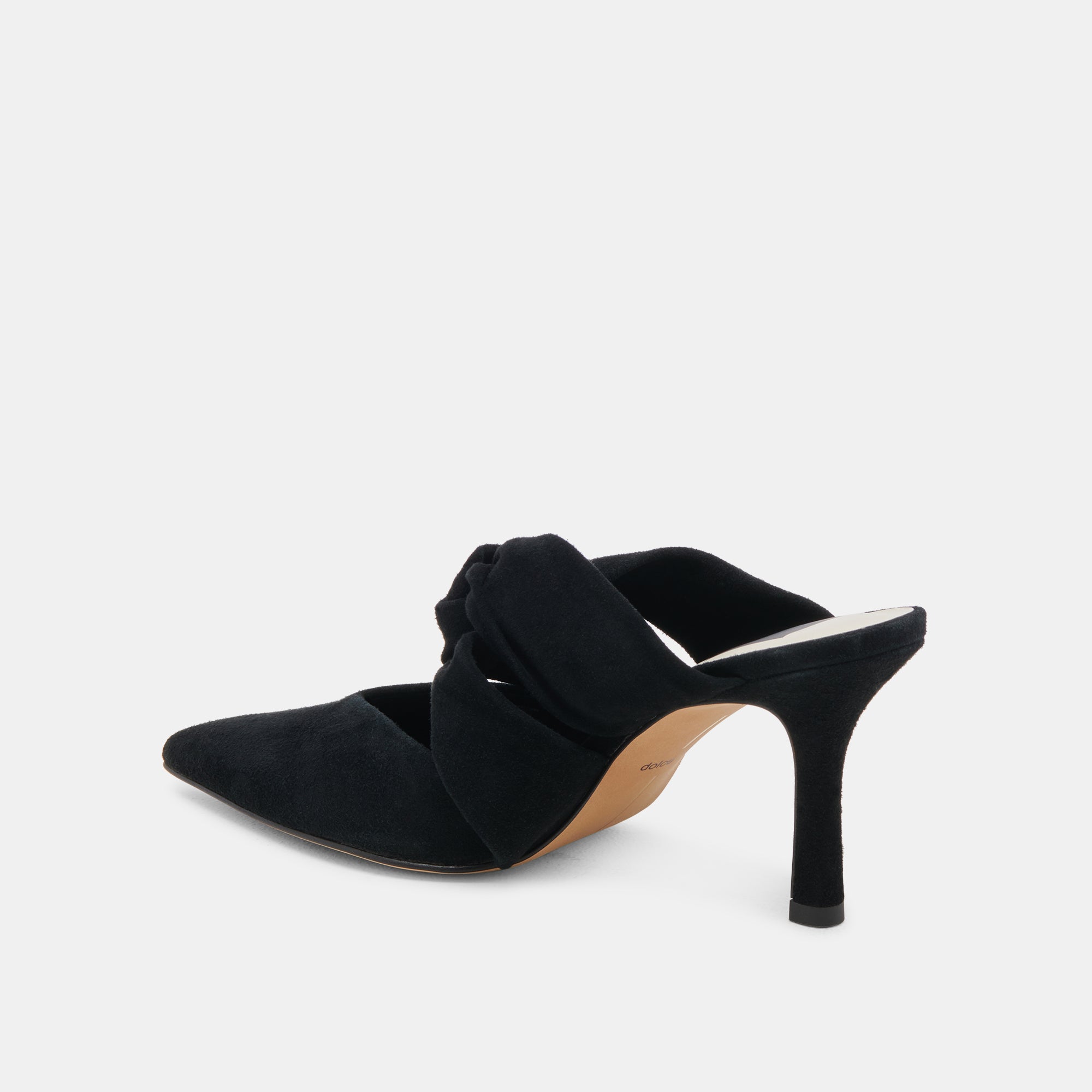 KELSY Women's Onyx Suede High Heels - Elegant Pointed Toe Pumps for Work, Party & Evening Events | Comfortable Dress Shoes for Women