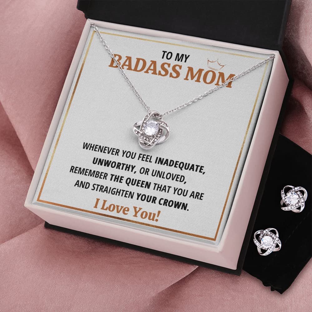 Mom's Jewelry Gift - Gemstone Pendant Necklace for Christmas & Mother's Day | Elegant Cubic Zirconia with Gift Box