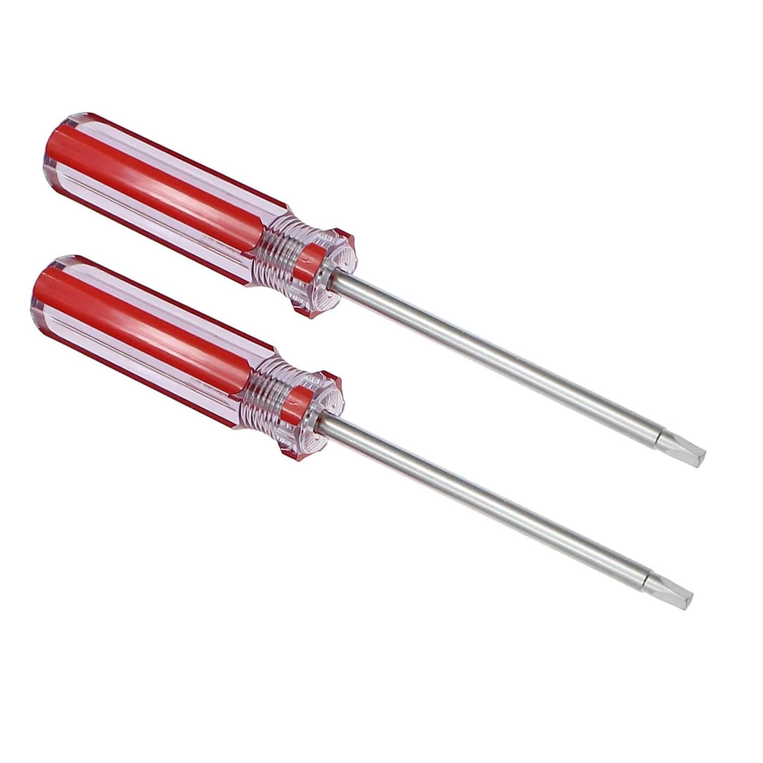 Utoolmart 2-Pack Magnetic Triangle Screwdriver Set - 4.2mm Triangle Head, 100mm 45# Steel Shaft with 85mm Ergonomic Plastic Handle - Perfect for iPhone/Android Repair, Home Improvement & DIY Crafts