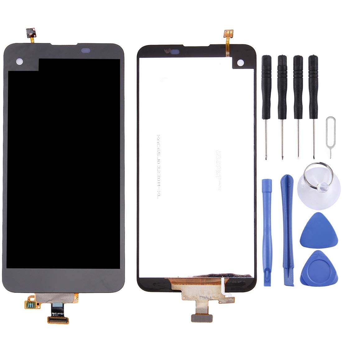 Lingland LG X Screen / K500 LCD Screen & Digitizer Assembly Kit - Black | Full Screen Replacement for LG X Screen K500 | Perfect for DIY Phone Repairs & Screen Damage Fixes