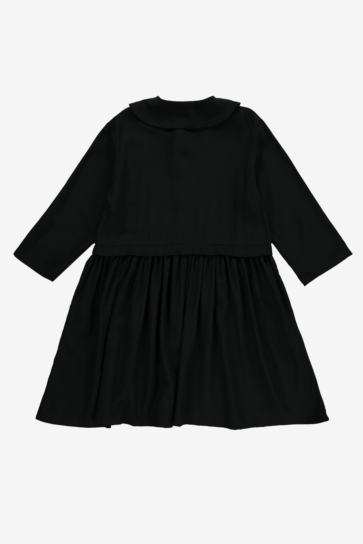 Beau Loves Black Collar Girls Dress - Elegant & Stylish Outfit for Special Occasions, Parties & School Events
