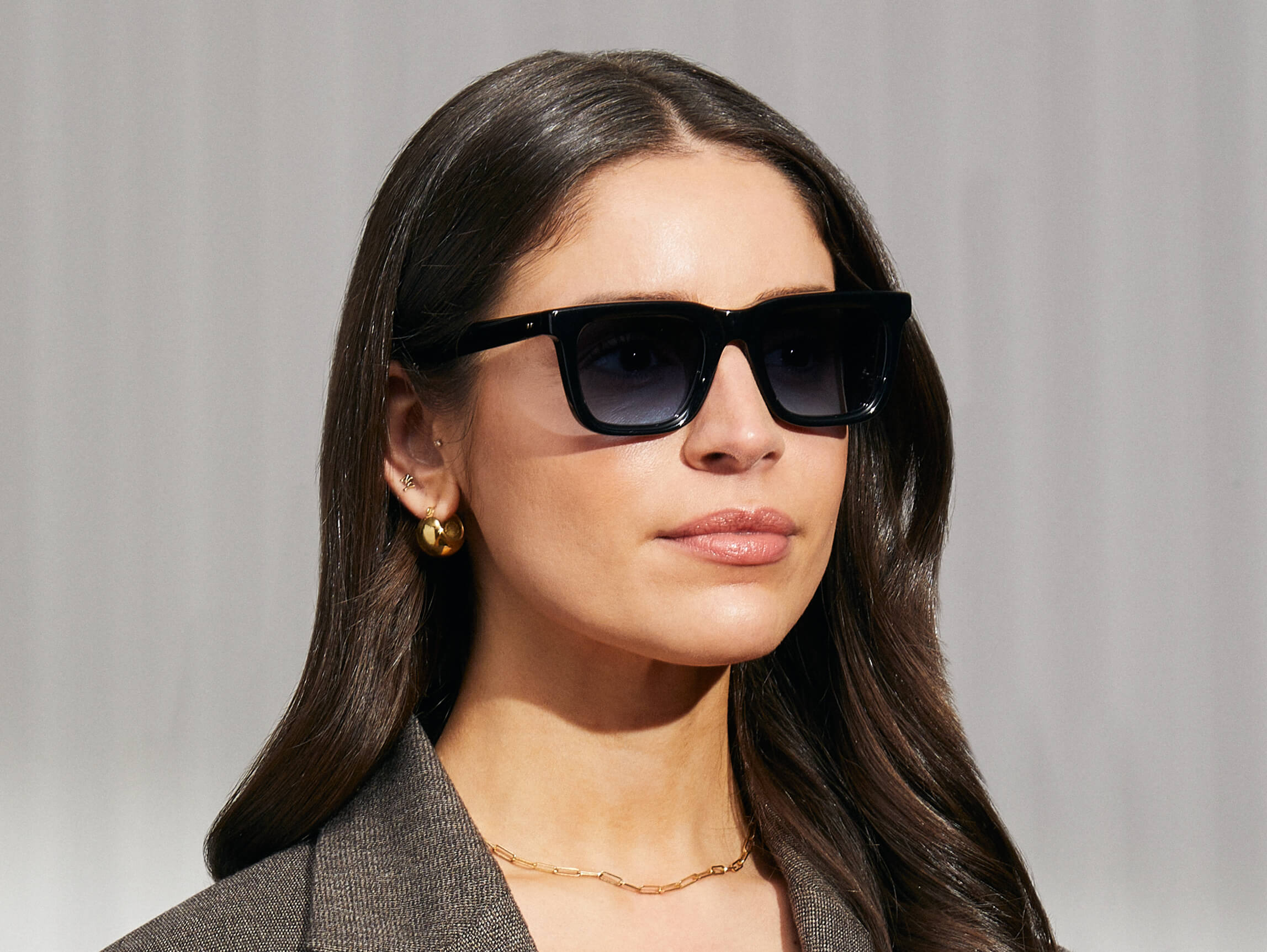 RIZIK BLACK Sunglasses with Custom Made Tints™ - Polarized UV Protection for Outdoor Sports & Driving