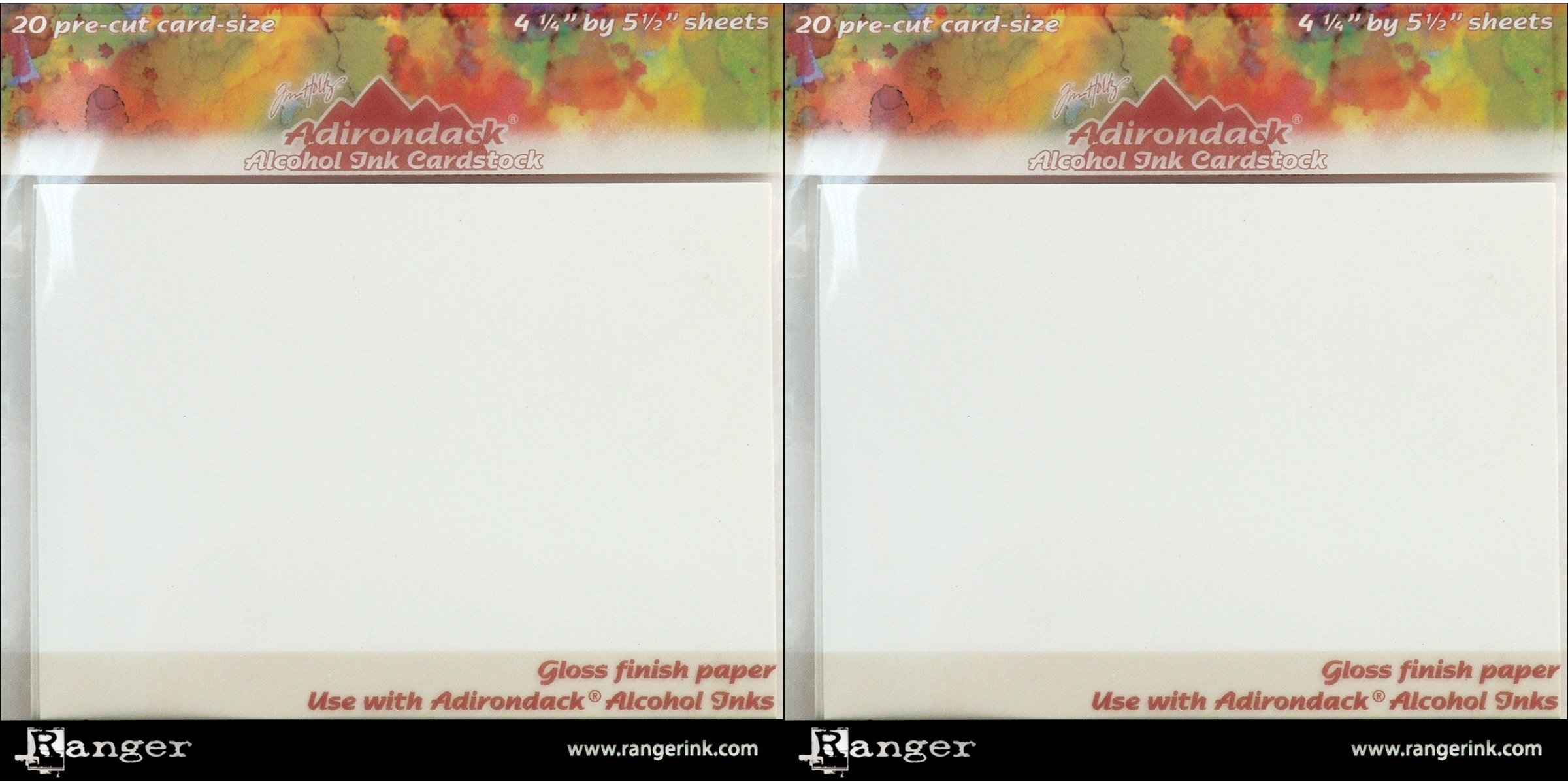 Ranger Tim Holtz Adirondack Alcohol Ink Cardstock - 4.25