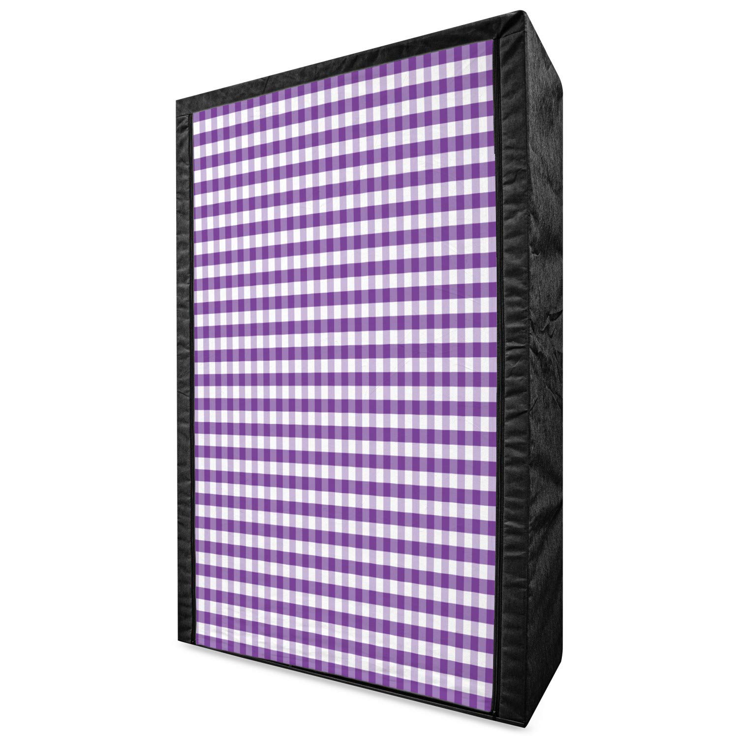 Ambesonne Portable Fabric Wardrobe with Shelves - 42.5