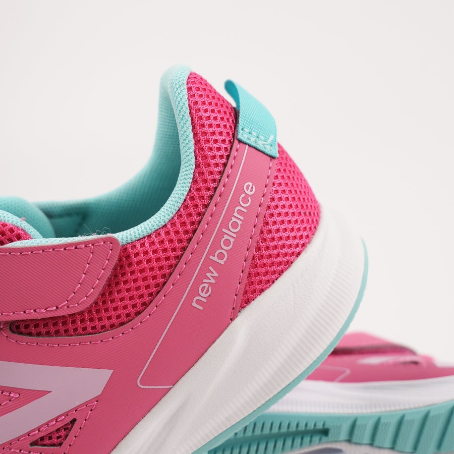 New Balance Kids 570 Hook & Loop Sneakers in Pink - Comfortable Lightweight Running Shoes for Toddlers & Preschoolers - Perfect for Playtime, School & Everyday Adventures