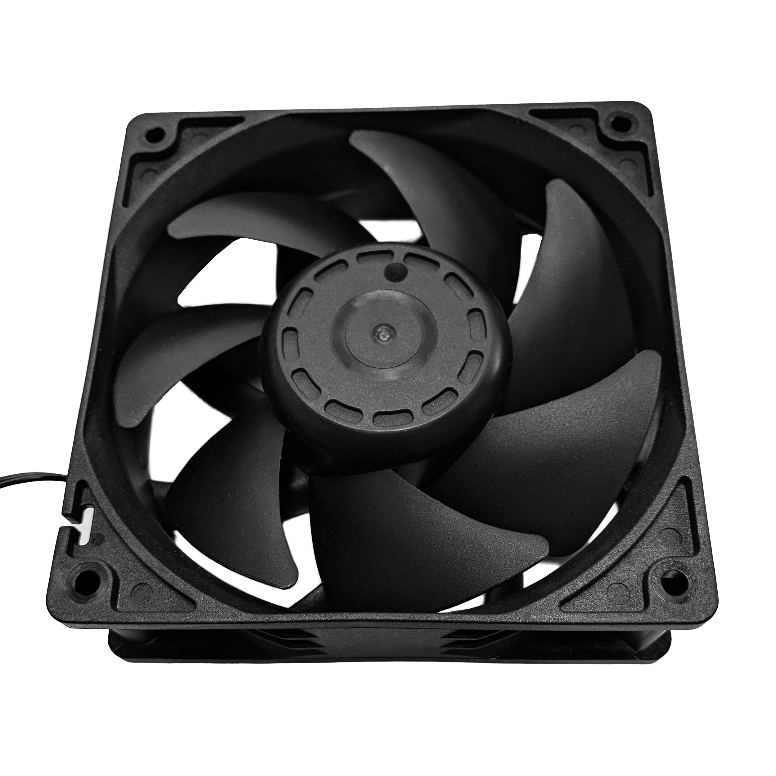 Coolerguys 120mm x 120mm x 38mm IP67 Waterproof Cooling Fan - 12VDC 3-Pin Low Speed PC Case Fan for Computer, Gaming Rig, Server & Industrial Equipment