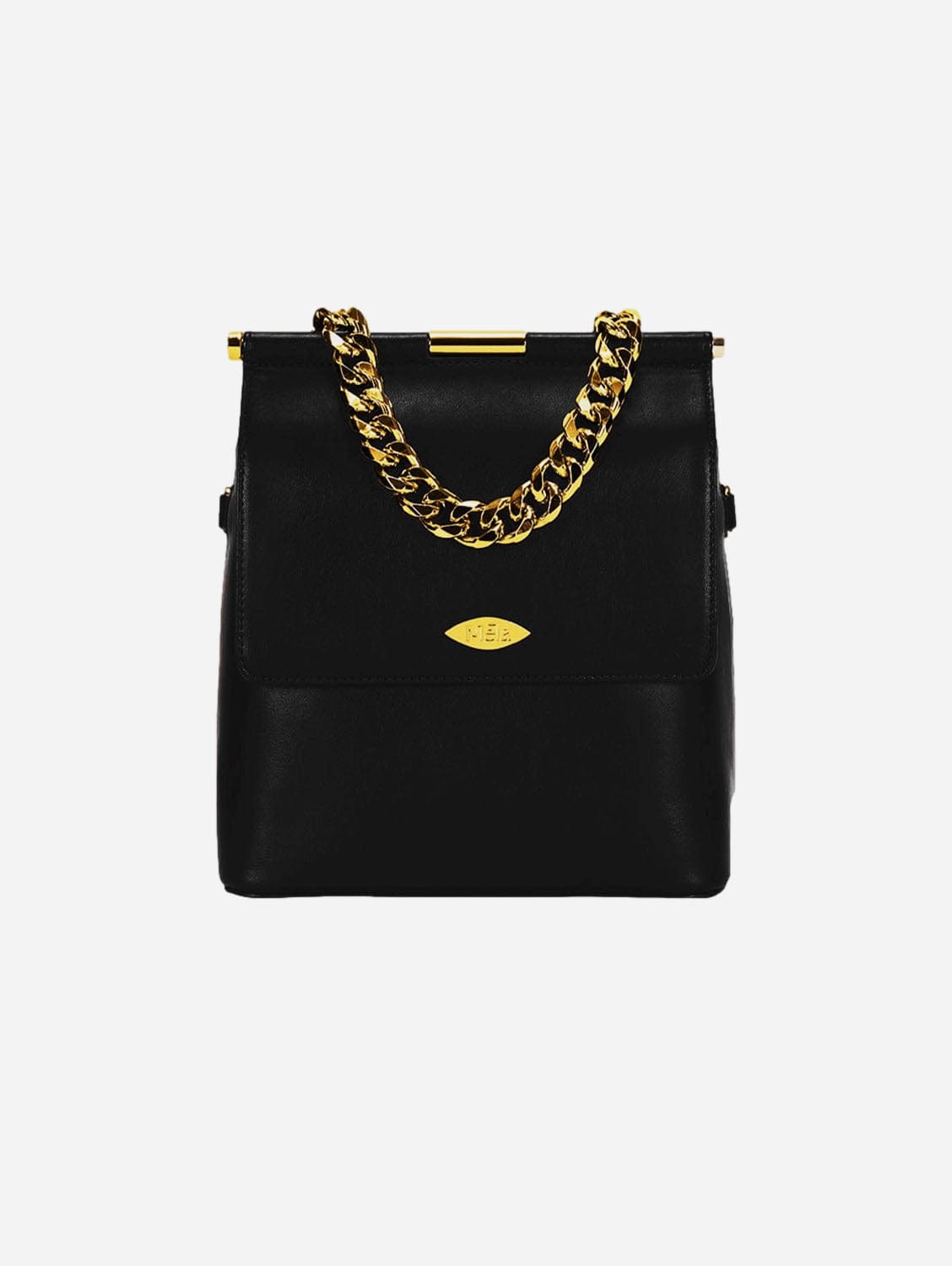 Mona Genuine Apple Leather Crossbody Bag for Women - Stylish & Durable Black Handbag - Perfect for Work, Travel & Everyday Use
