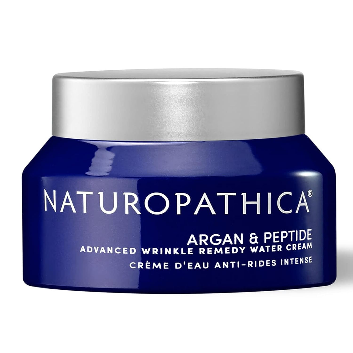 Naturopathica Argan & Peptide Advanced Wrinkle Remedy Water Cream - Anti-Aging Moisturizer for Face & Neck - Hydrates & Reduces Fine Lines - Perfect for Day & Night Skincare Routine