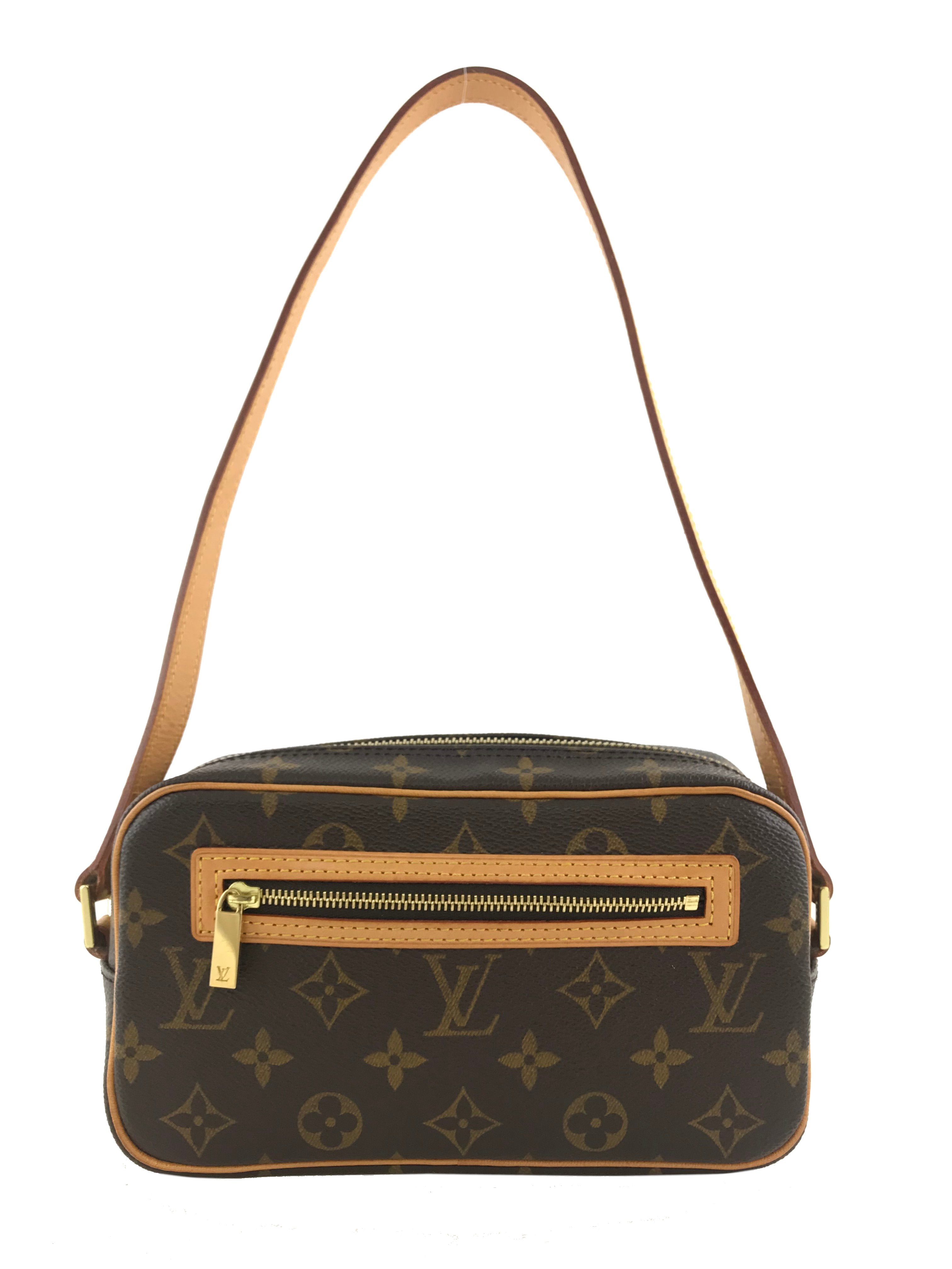 Authentic Louis Vuitton Pochette Cite Monogram Canvas Crossbody Bag - Luxury Designer Handbag for Women, Perfect for Date Night & Evening Events