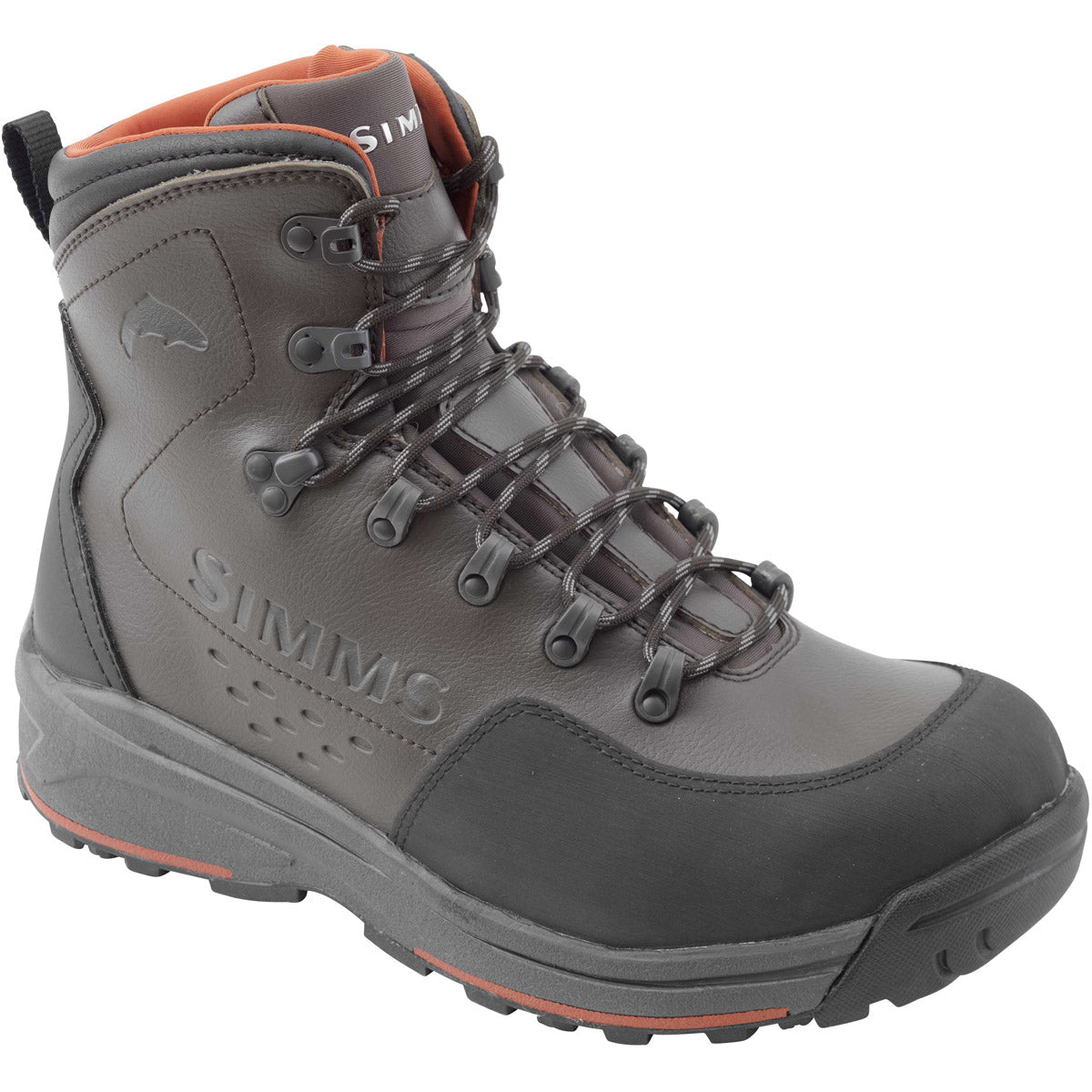 Men's Freestone Wading Boots with Rubber Soles - Lightweight Fishing Boots for Fly Fishing, Hiking & Outdoor Water Activities