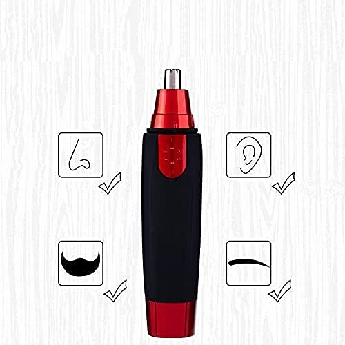 Electric Nose Hair Trimmer for Men & Women - Rechargeable Ear & Facial Hair Clipper - Painless Grooming Tool for Nose, Ears & Eyebrows - Perfect for Travel, Home & Personal Care Routines