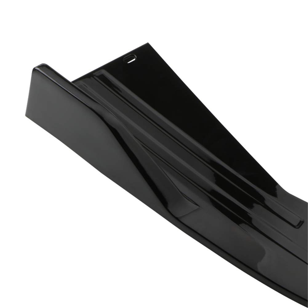 Universal ABS Car Rear Bumper Diffuser Lip Spoiler - 1 Pair Side Fender Skirt Splitter & Canard Protector for Enhanced Aerodynamics & Style | Perfect for Sports Cars, Tuners & Performance Upgrades