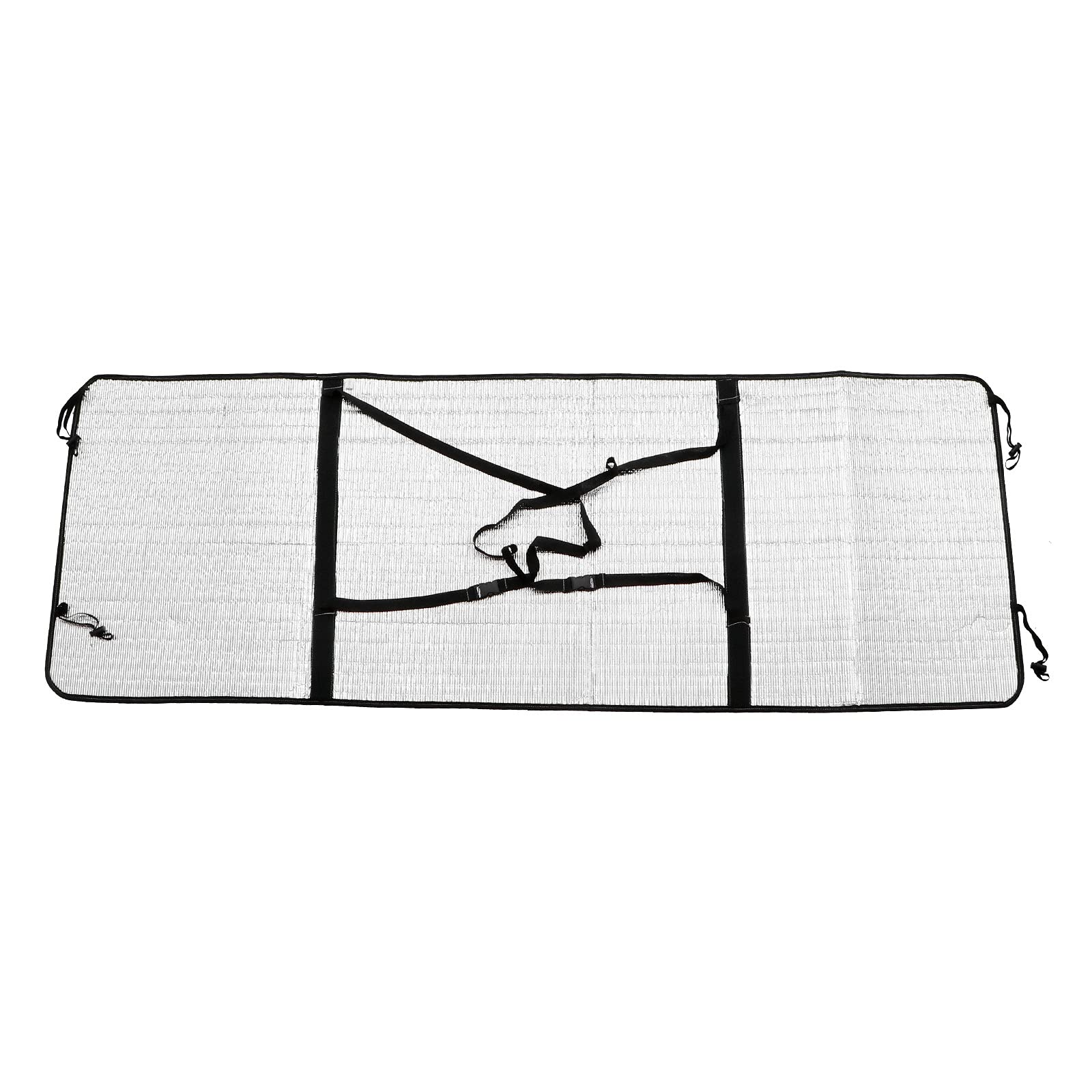 Outdoor Air Conditioner Cover - 135x38cm Silver AC Sun Shade Protector for Year-Round Weather Protection | Perfect for Home, Apartment & RV Use
