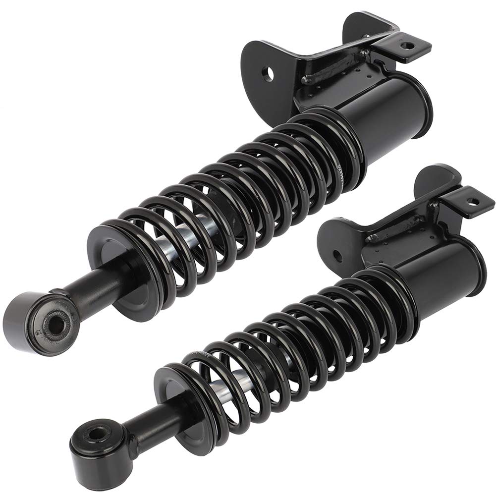 SCITOO 2-Piece Front Golf Cart Shocks Absorbers Strut for EZGO RXV 2008 & Newer Models - Replacement for 603024 & 601246 - Perfect for Smooth Rides on Golf Courses & Neighborhood Streets