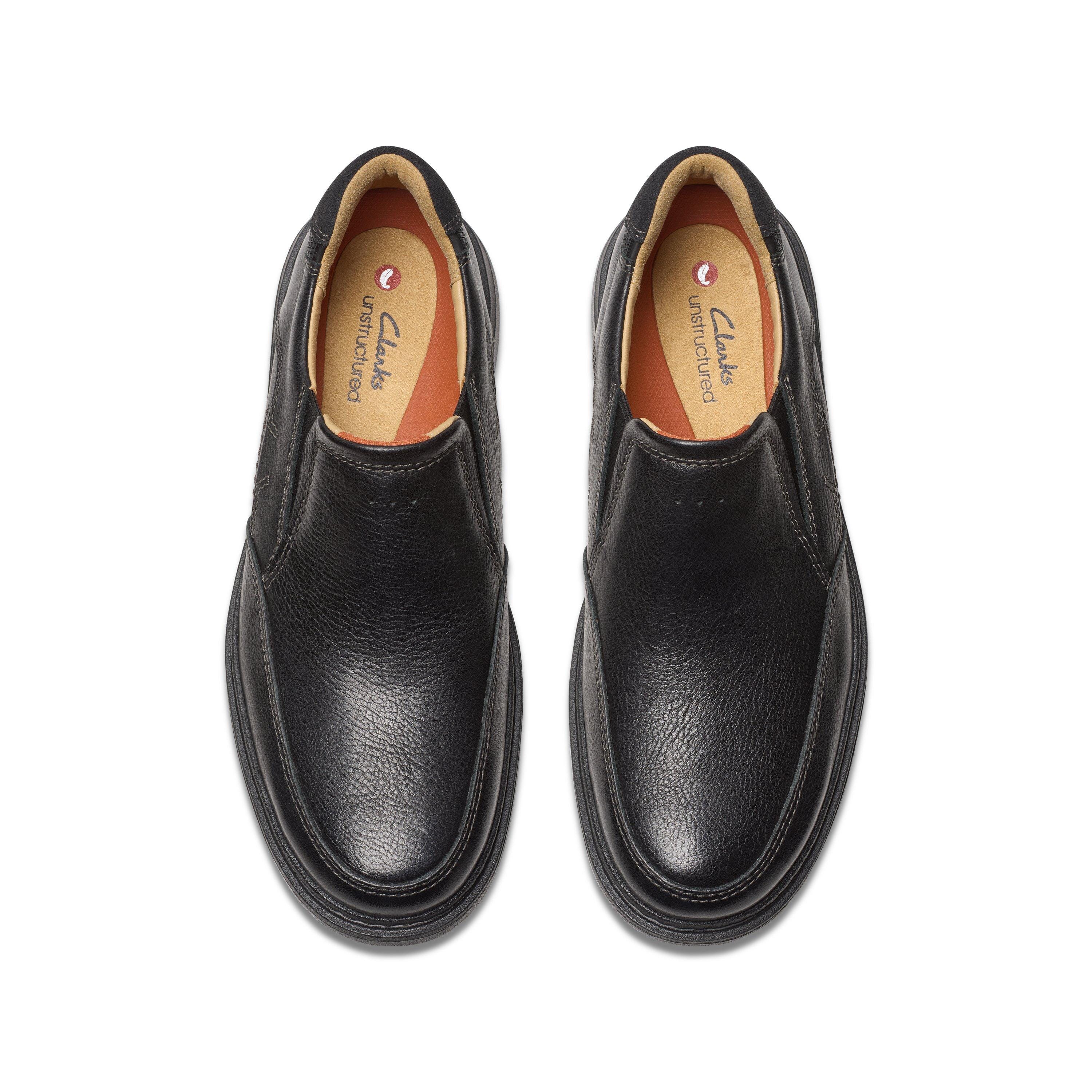 CLARKS Men's Un Briley Step Loafers - Comfortable Slip-On Shoes in Medium & Wide Widths - Perfect for Casual Wear, Office & Travel