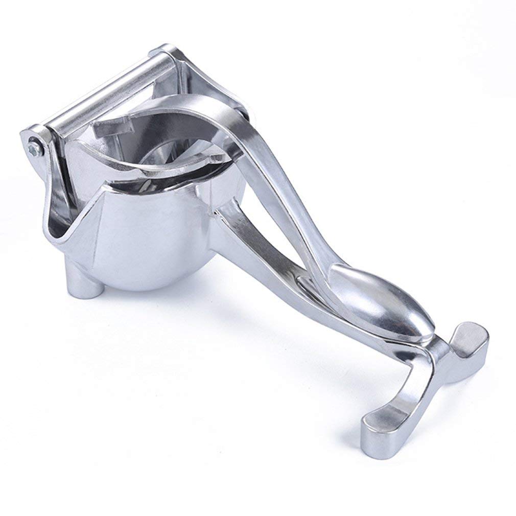 Premium Stainless Steel Manual Citrus Juicer - Heavy Duty Hand Press for Lemons, Oranges, and Fruits - Durable Alloy Fruit Extractor Tool - Perfect for Fresh Juice, Cocktails, and Healthy Drinks at Home or Bars