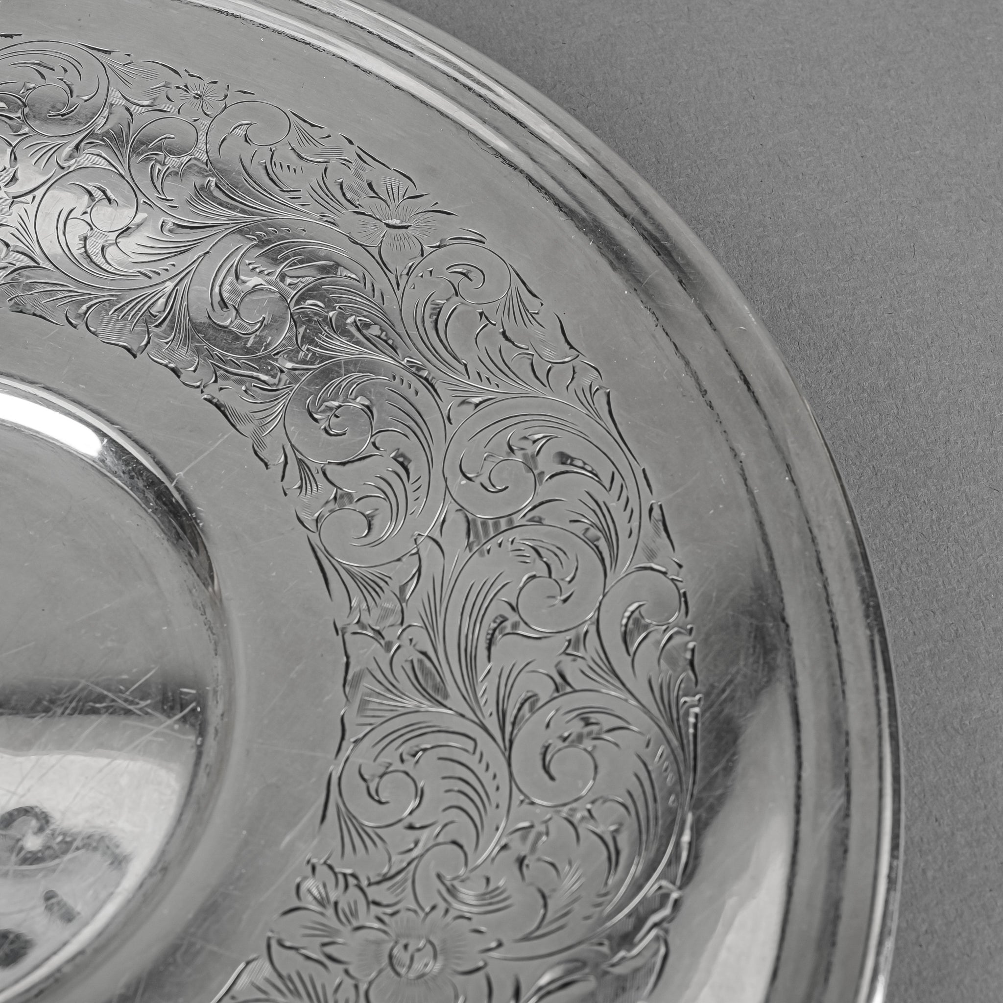 Elegant MAPPIN Sterling Silver Tray & Plate Set - Perfect for Dining, Serving, and Home Decor